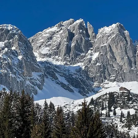 木屋 Geniessen Sie Bergblick & Sauna Im Modernen Going am Wilden Kaiser