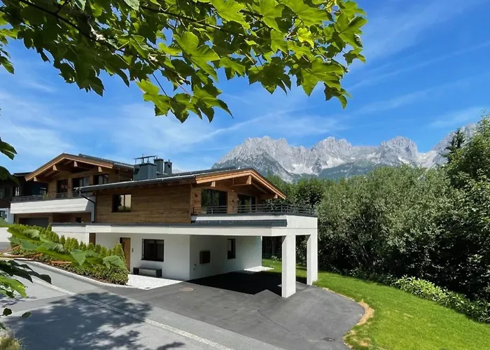 Geniessen Sie Bergblick & Sauna Im Modernen